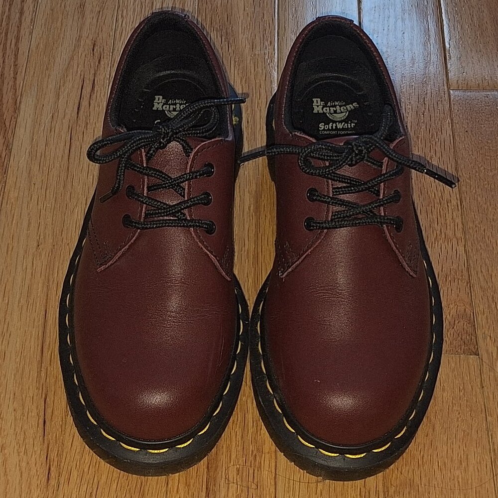 1461 Soft Wair Dark Red Doc Martens